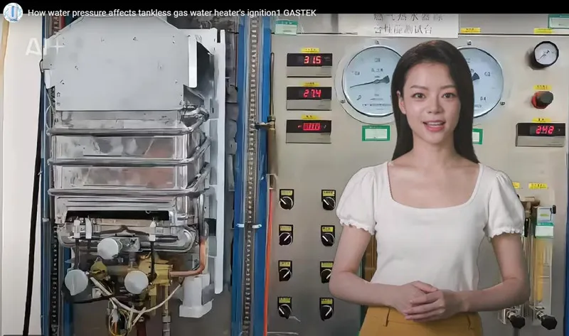 Jak tlak vody ovlivňuje zapálení plynového ohřívače vody?