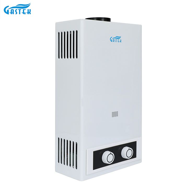 Typ odtahu spalin pro domácí spotřebič Nástěnný instantní plynový gejzír LPG pro sprchu