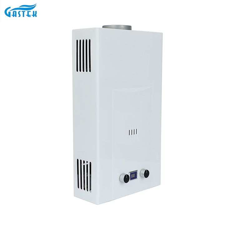 Typ kouřového typu dobrá kvalita 6l 8l 10l 12l 16l 18l 20l nádrže bez nádrže Instant Lpg Hot Water sprchový plyn gejzír